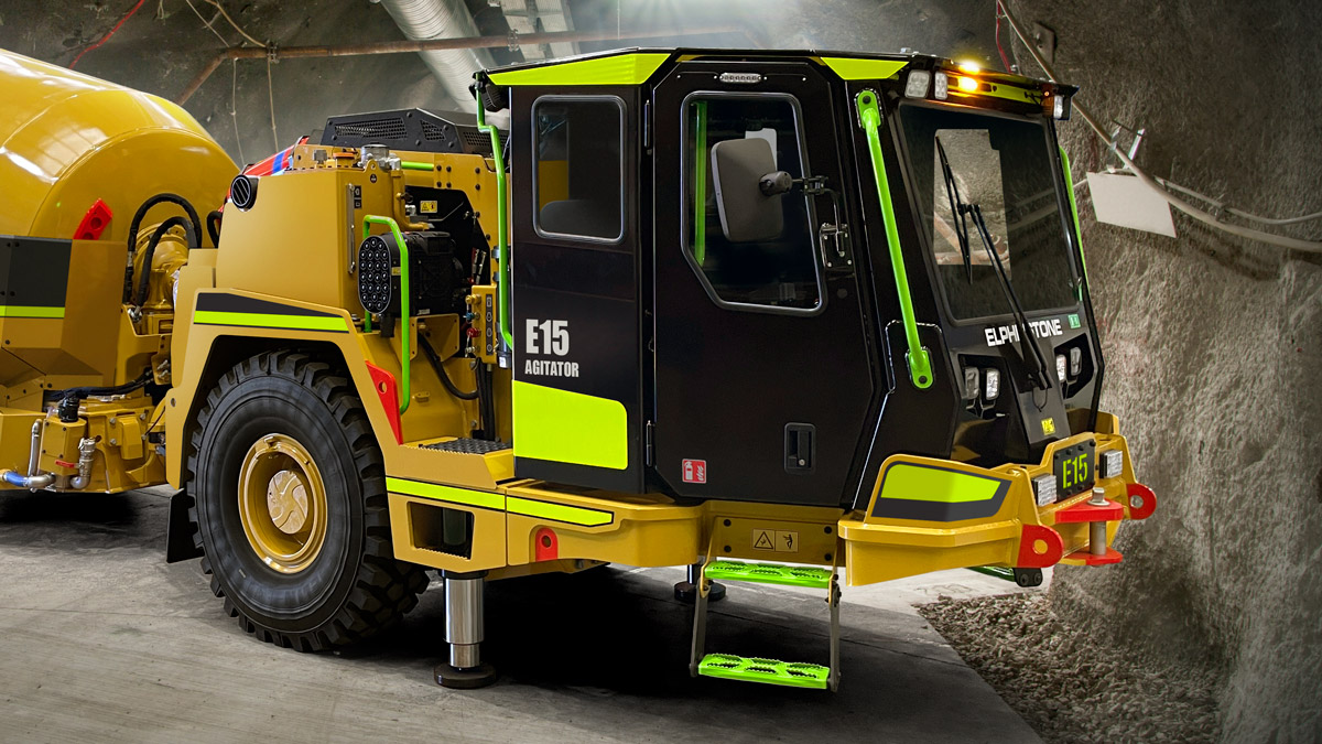 The New E15 hard rock mining support vehicle | Elphinstone Pty Ltd